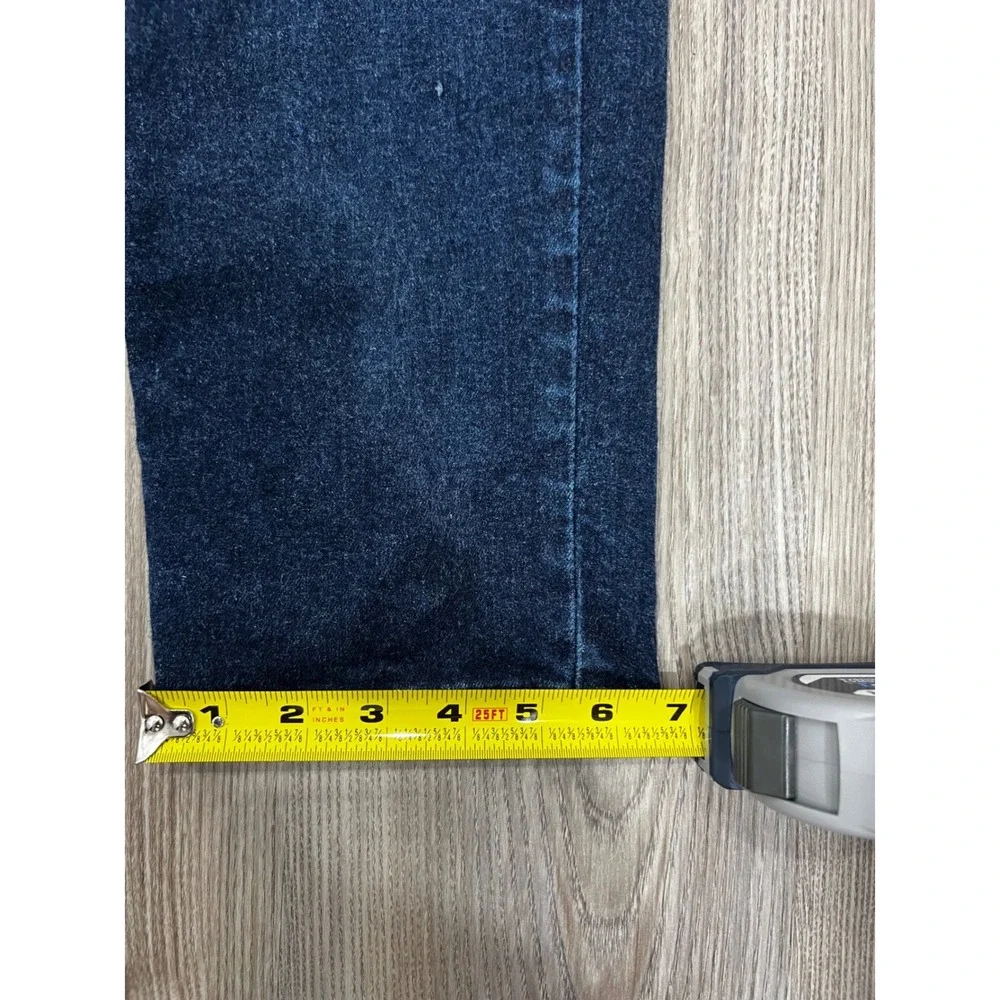 Levis 550 Relaxed Fit Tapered‎ Leg Jeans Mens 29x30 Dark Indigo Denim